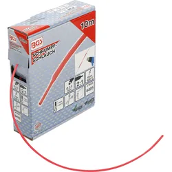 BGS Schrumpfschlauch-Box | rot | Ø 2,5 mm | 10 m