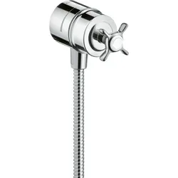 Hansgrohe Wandabsperrventil Axor Montreux Fixfit Stop chr.Kreuzgr.Schlauchanschl., 16882000 16882000