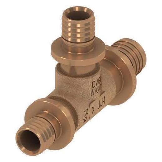 TECE T-Stück TECEflex 32x20x32mm, reduziert, Rotguss (T-Verbindung) (710611)