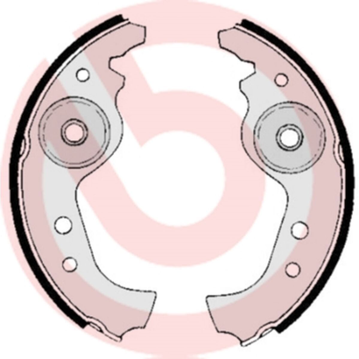 Brembo Set di ganasce freno S 23 501