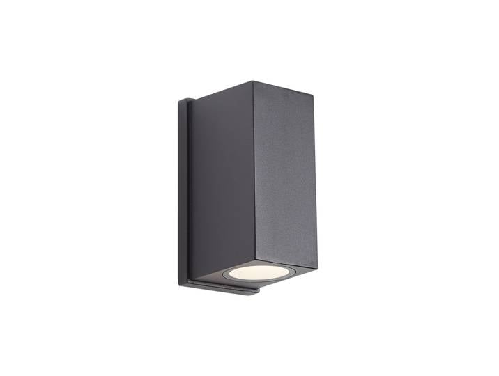 Applique murale noire magnétique avec LED rechargeable - Baleno