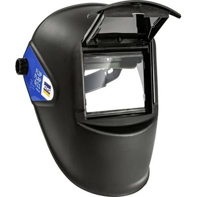 Toolit FLIP-FLAP 042513 Schweißerschutzhelm EN 166, EN 168, EN 175 Schwarz
