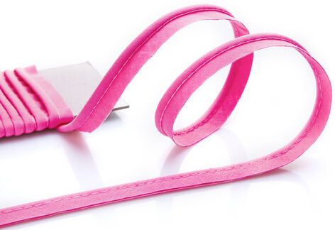 buttinette Baumwoll-Paspelband, pink, 4 mm Ø, 5 m