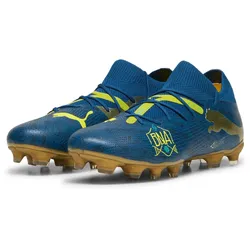 PUMA Future 7 Match BNA FG/AG Fußballschuhe 01 - sailing blue/marine blue/pelé yellow/grassy green/gold 42.5