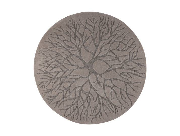 Kateha Birds nest Teppich, Ø 220cm MD brown