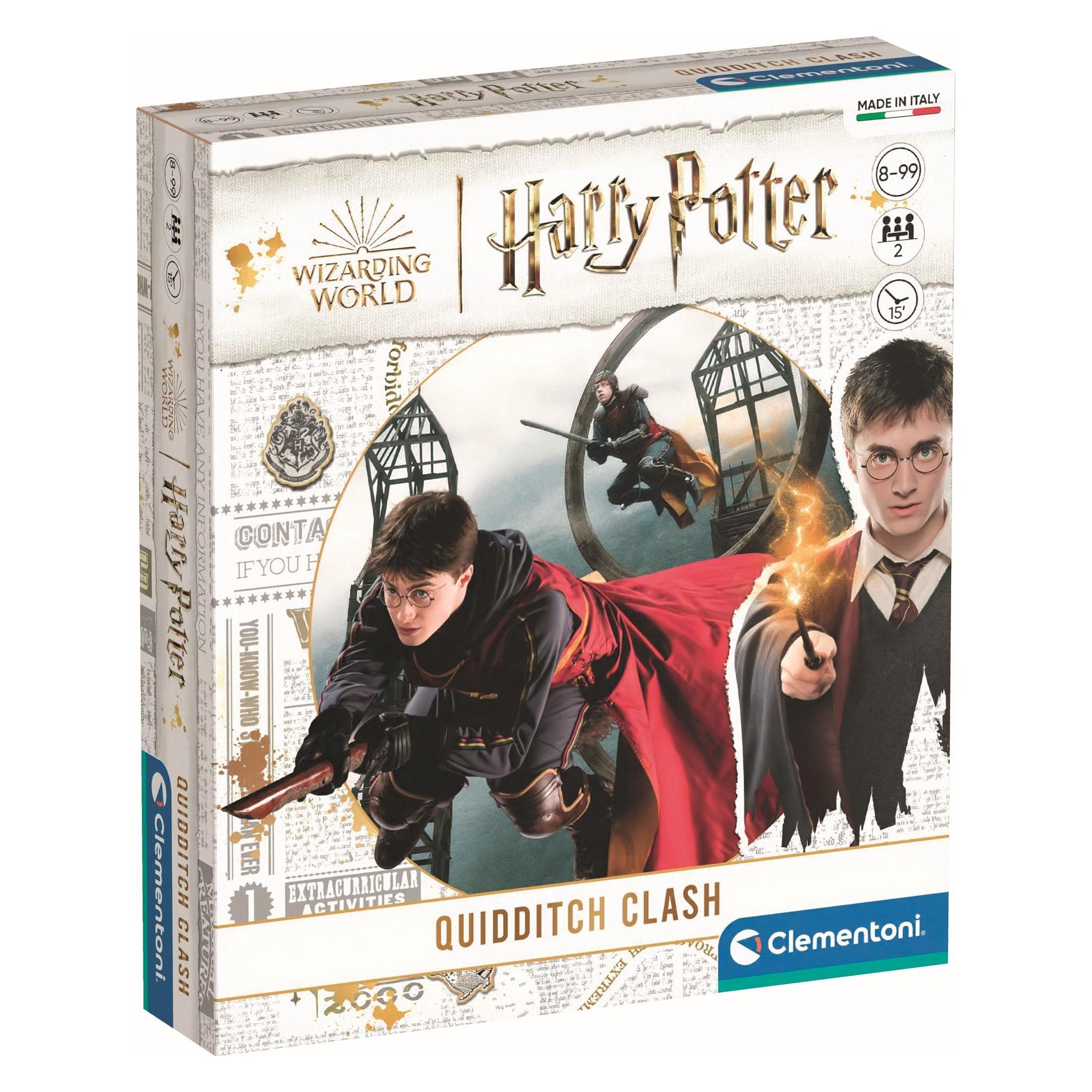 Clementoni Harry Potter Quidditch Clash (Deutsch, Englisch, Französisch, Italienisch, 2 Spieler) (320.16638)