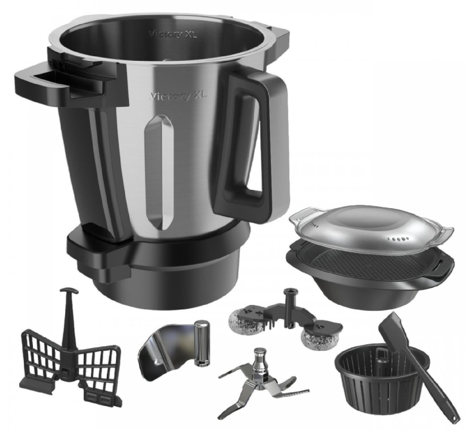 Cecotec Mambo Victory kookpot met afneembare basis, zwart en grijs