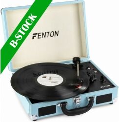 RP115 Record Player Briefcase Blue "B-STOCK" TILBUD NU