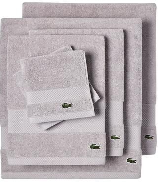 Lacoste Heritage Anti-Microbial 6-Piece Supima Cotton Bath Towel Set