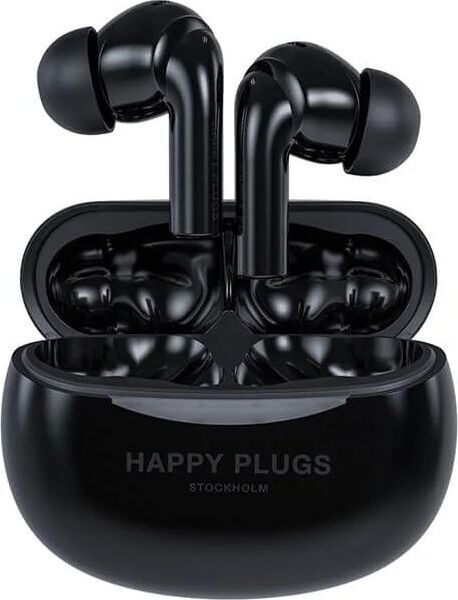 Happy Plugs Høretelefoner, Trådløs, Sort