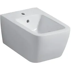 Geberit iCon Square Wand-Bidet 231910600 geschlossene Form, mit Überlauf, weiß KeraTect