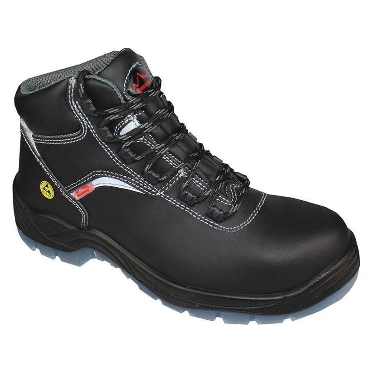 Remisberg Sicherheitsstiefel Arona-ESD Grösse 43 schwarz S3 ESD EN ISO 20345 / EN ISO 61340-5-1 Rindleder (S3, 43) (260000-43)