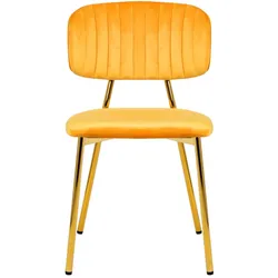 Kayoom Stuhl Cherianne 100 2er-Set Hellorange