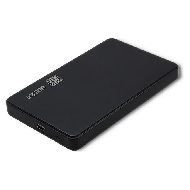 Qoltec Externes Festplattengehäuse HDD/SSD 2,5" SATA3 USB 2.0 Schwarz (2.5") (51862)