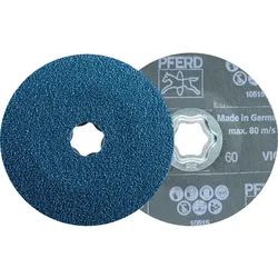 PFERD TOOLS COMBICLICK Fiberscheibe VICTOGRAIN-COOL für Stahl und Edelstahl - 64111560