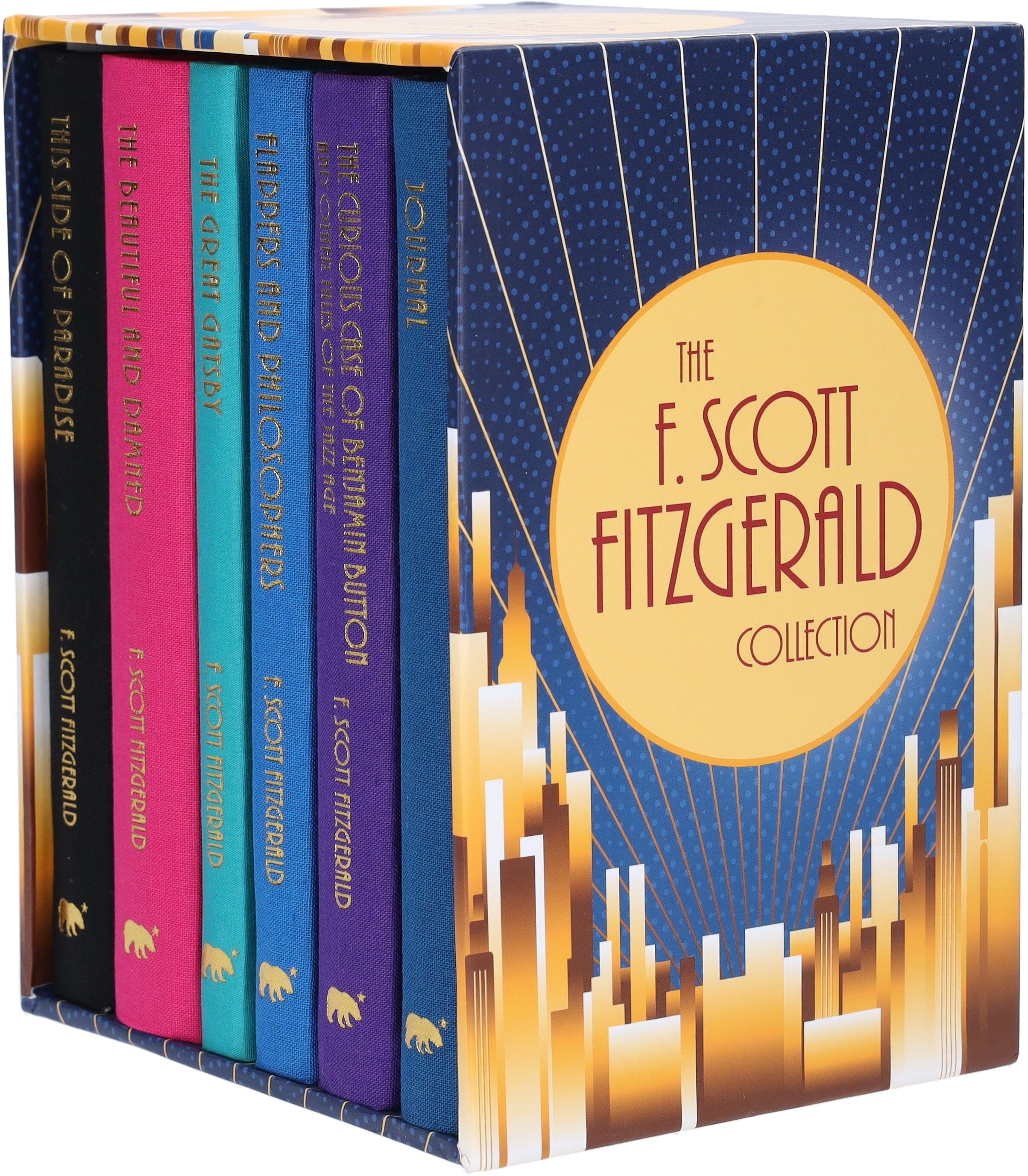 The F. Scott Fitzgerald Collection (Arcturus Collector's Classics) 5 Books Plus Journal Box Set - Fiction - Hardback Arcturus Publishing Ltd