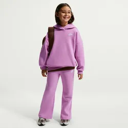 NIKE Sportswear Club Fleece Oversize Hoodie Kinder 503 - lt magenta/lt magenta/white XS (122-128 cm)