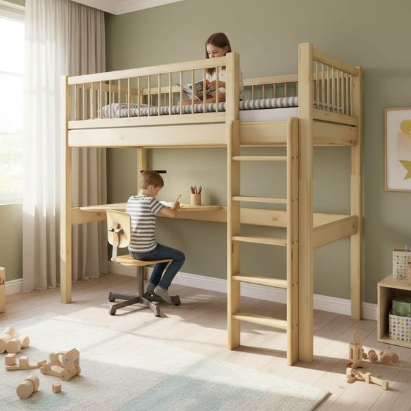 Hochbett Nele - Kiefer