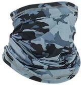 Inspire Select Cycling Face Mask Breathable UV Protection Neck Gaiter Sweat Absorbing Sport Bandana For Fishing & Training gray Camo one Size