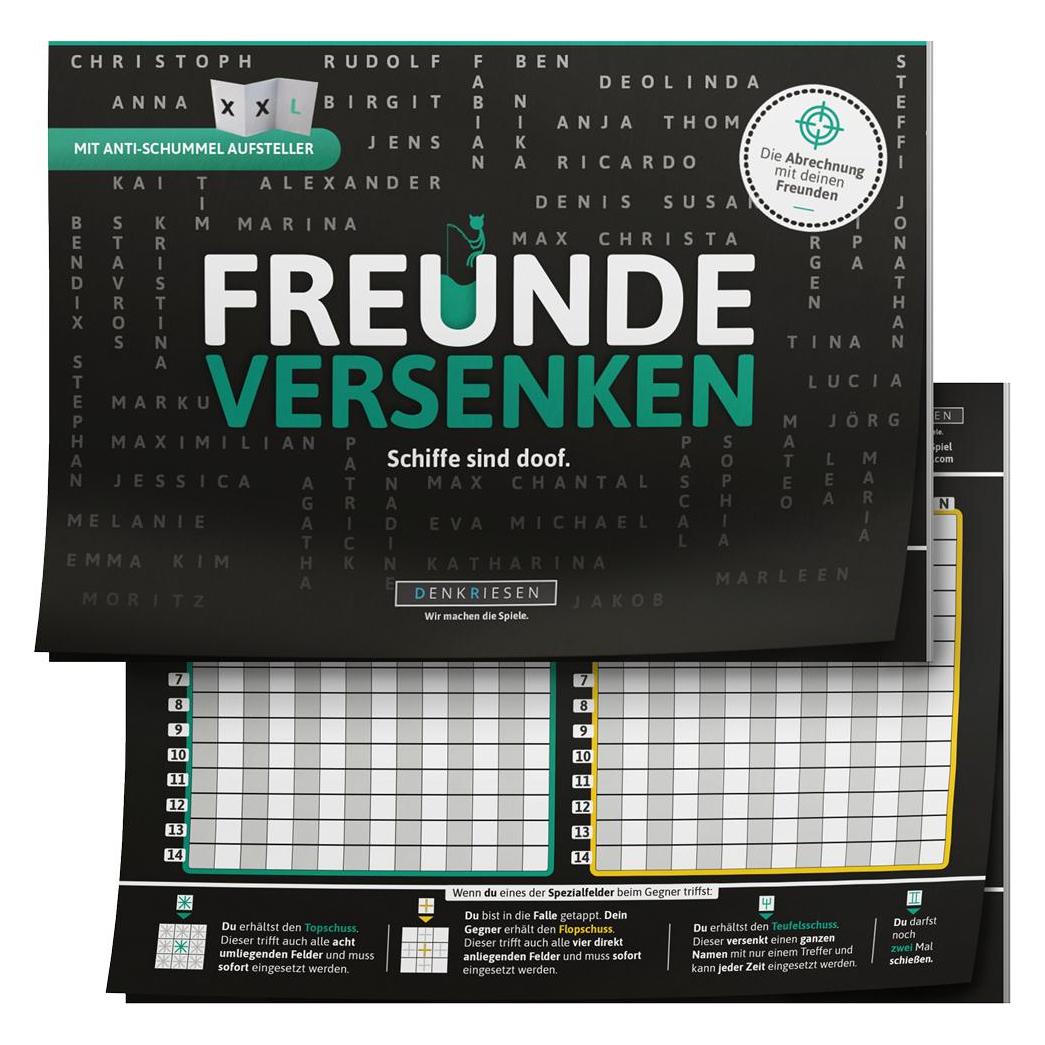 Denkriesen Freunde Versenken (d) (Deutsch, 2 Spieler) (FV3001)