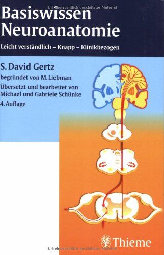 Gertz, S. David - Basiswissen Neuroanatomie: Leicht verständlich, knapp, klinikbezogen - Preis vom 11.10.2026 03:10:56 h