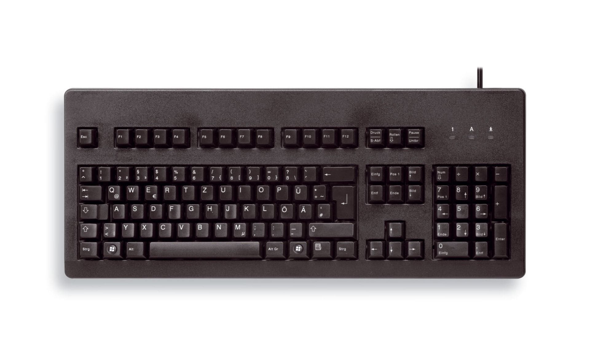 Cherry G80-3000LSCDE-2 Tastatur kabelgebunden, Schwarz