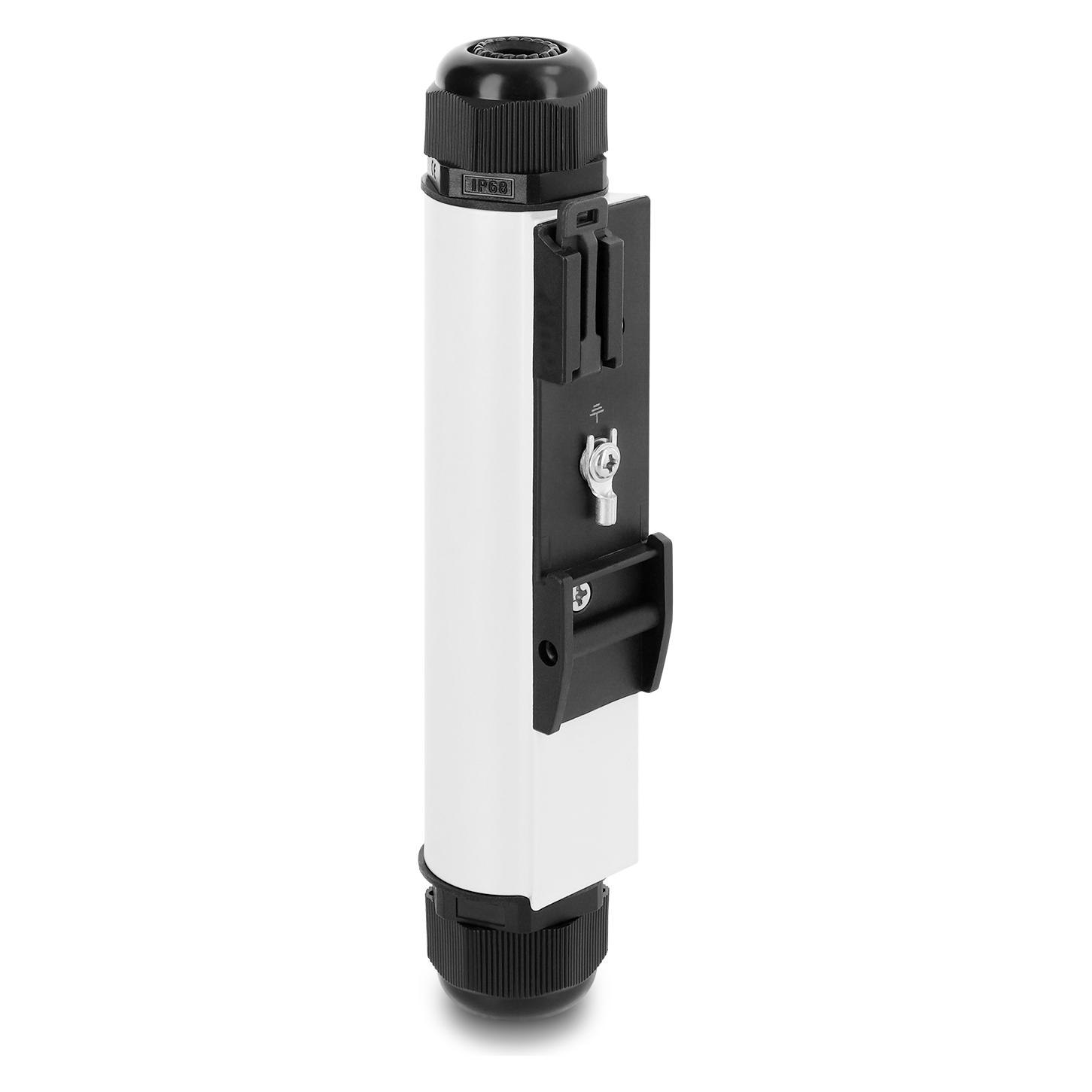 Delock Netzwerk Überspannungsschutz RJ45 Outdoor IP67 Hutschienenmontage (62065)