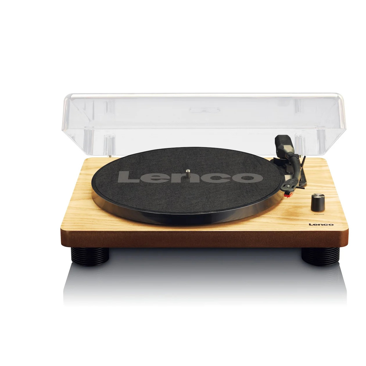 Lenco LS-50 Platenspeler Bruin met USB-C en Belt Drive