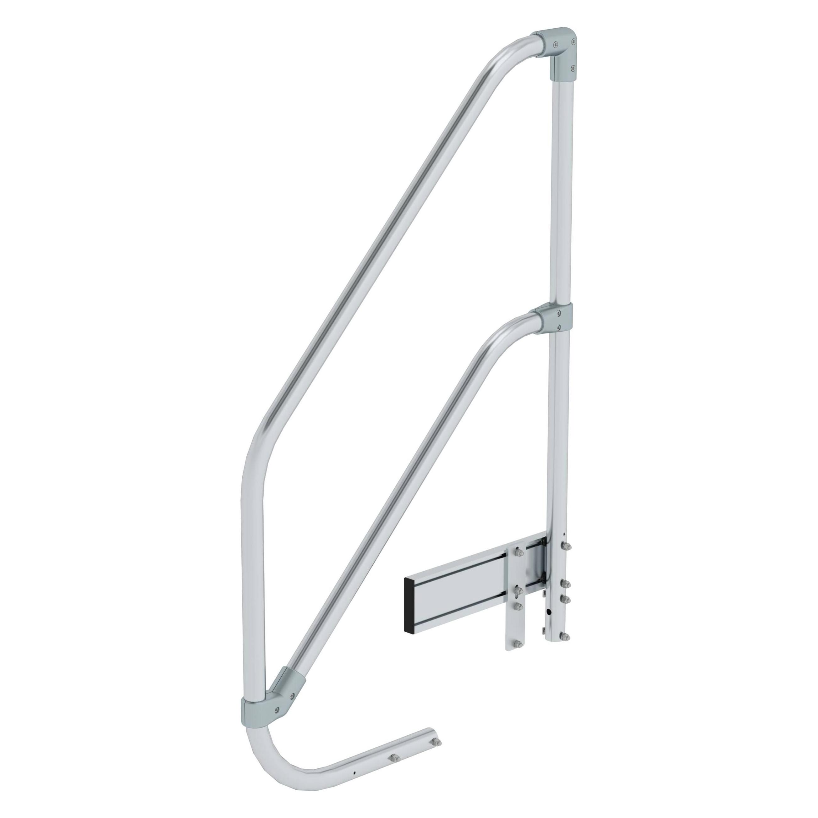 kaiserkraft Geländer einseitig für Arbeitspodest fahrbar einseitig 3 Stufen (Gerüst, 139 cm) (228733)