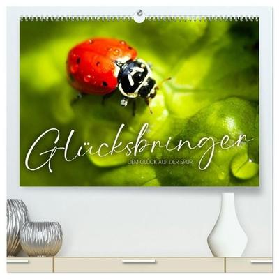 Glücksbringer - Dem Glück auf der Spur. (hochwertiger Premium Wandkalender 2027 DIN A2 quer), Kunstdruck in Hochglanz