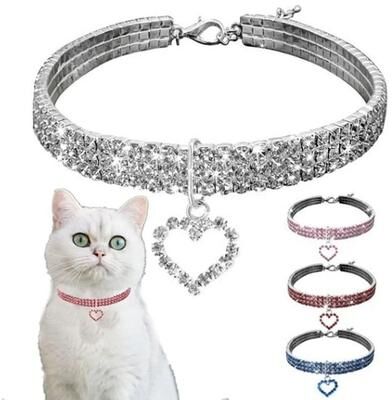 Uplifted Finds Flash Diamond Stretch Jewelry Collar 2 white l