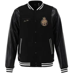 Spalding, Unisex, Laufjacke, AS Monaco Jacke Black Edition College (M), Schwarz, M