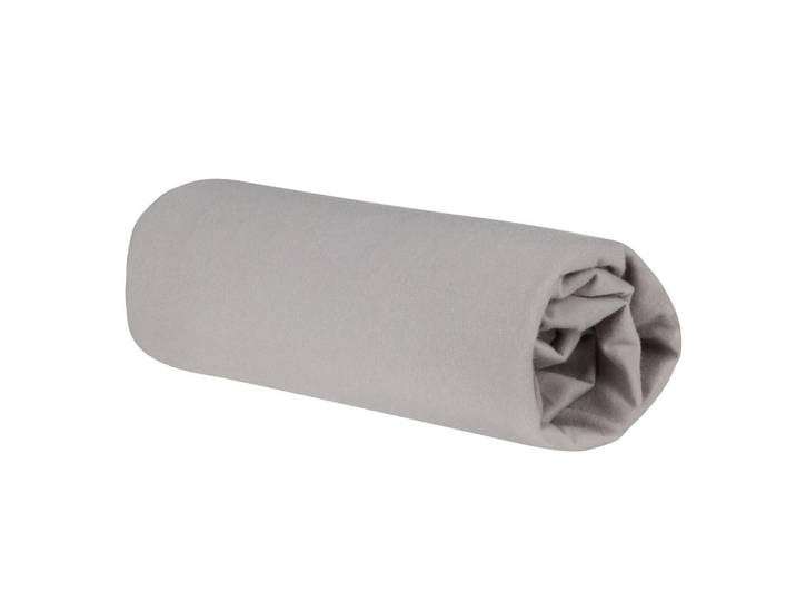 Roba Spannbettlaken 40 x 90 – 45 x 90 cm, Hellgrau, Textil, Rechteckig, 45x90 cm, Schlafen, Babybettausstattung, Kinderspannleintücher