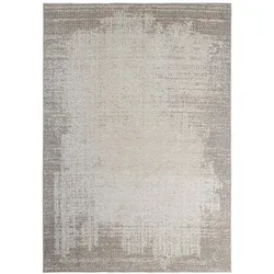 Teppich Silva aus Mischgewebe, modernes Design, blau grau, 200x290 cm, rechteckig