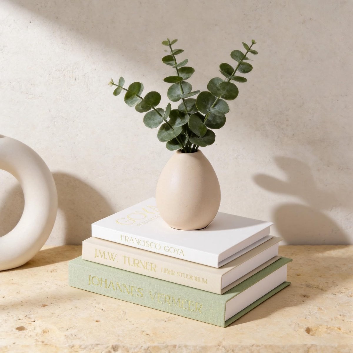 Dailygoods Decoratieve Boeken 3-delige Set - Esthetische Boekenbox met Magnetische Sluiting