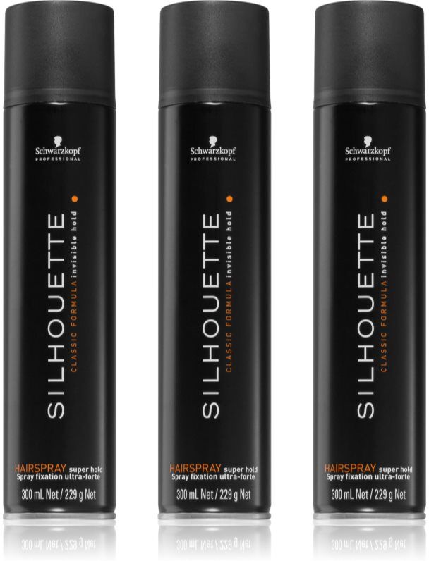 Schwarzkopf Professional Silhouette Super Hold ensemble