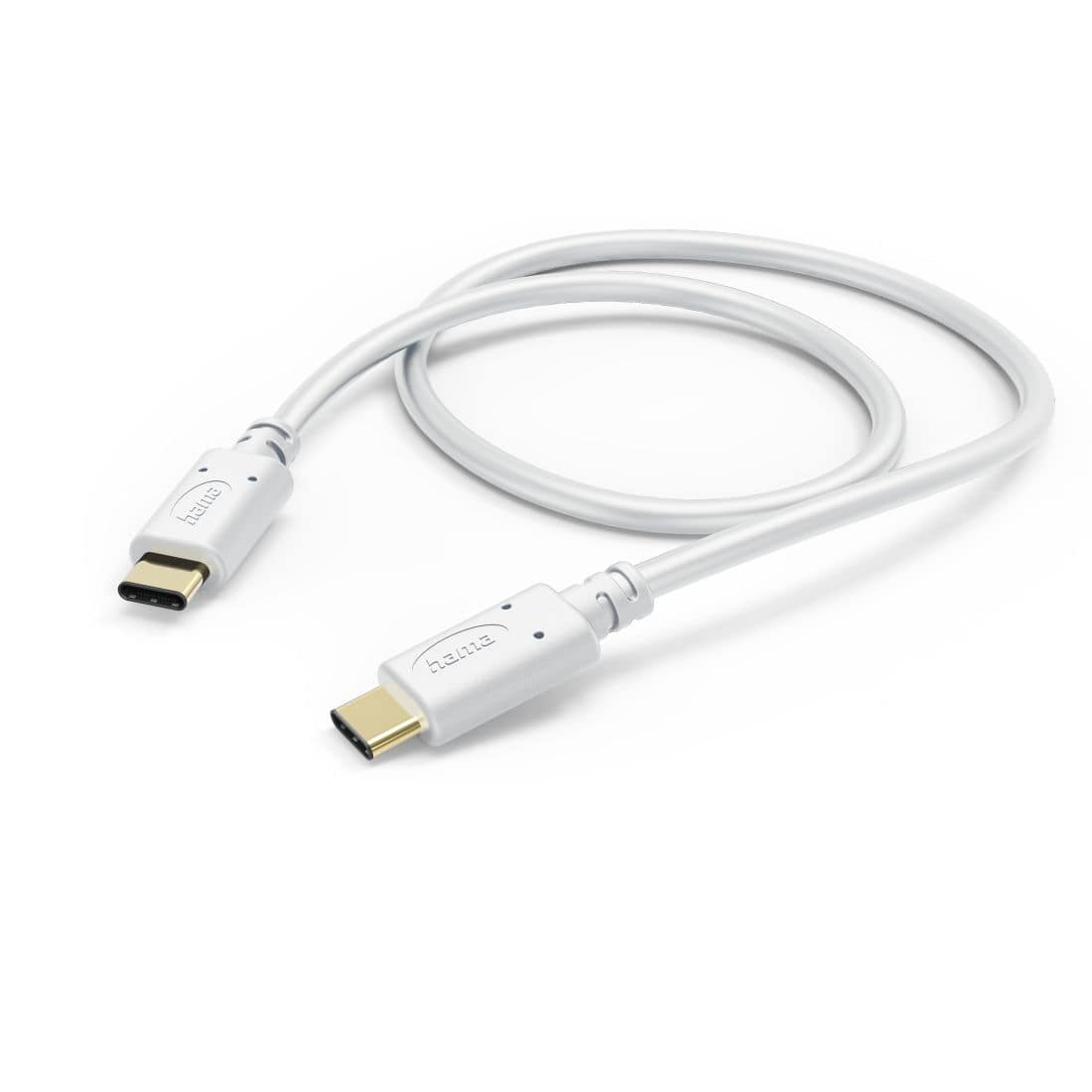 Hama 480 Mbit/s Stecker USB C auf USB C 1,5 m 201592 (Weiß) 00201592