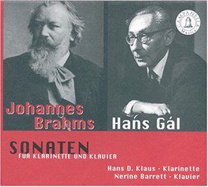 Klaus, Hans d. - Sonaten für Klarinette und Klavier - Preis vom 13.10.2026 19:28:25 h