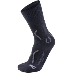 UYN Explorer Light Trekkingsocken aus Natex Herren charcoal/anthrazit 35-38