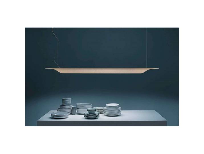 Troag Media LED Pendelleuchte My Light Natural - Foscarini - Esszimmer - Holz