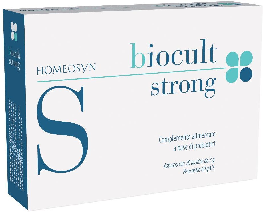 HOMEOSYN ITALIA Srl BIOCULT STRONG 20BUST 3G