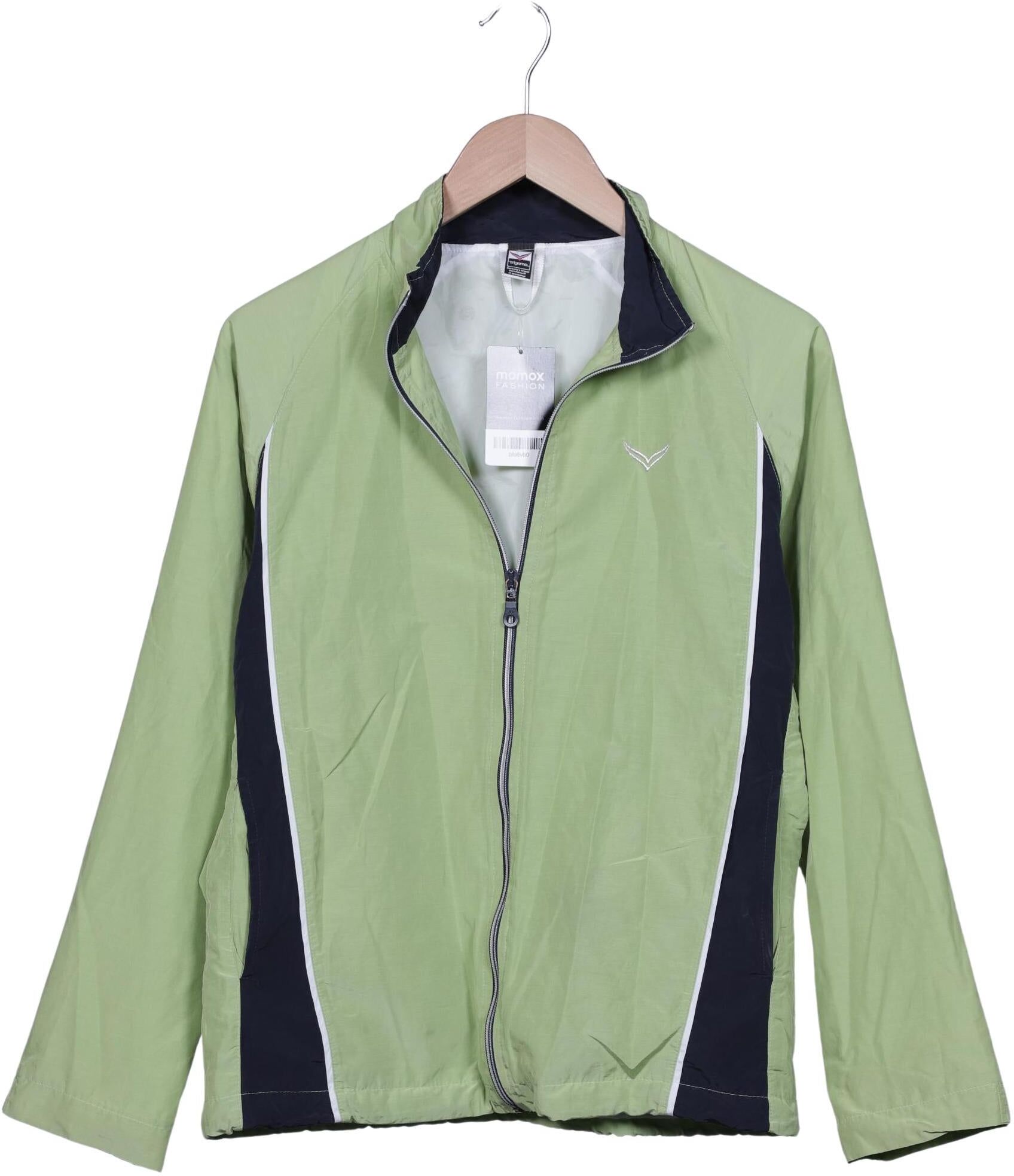 Trigema Herren Jacke, Hellgrün, Gr. M, Synthetik / Baumwolle - Second Hand