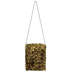 Tasche "Pailletten", gold