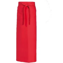 Bistroschürze Vorbinder 100x100 cm Rot