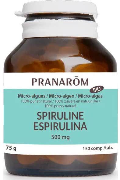 Pranarôm Espirulina 500 mg BIO 150 comp