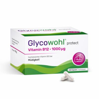 Heilpflanzenwohl GmbH GLYCOWOHL Vitamin B12 1000 µg hochdos.vegan Kaps. 240 St 20594881