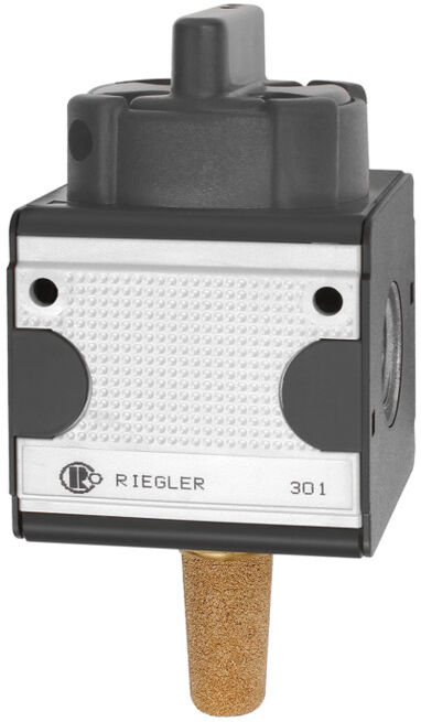 Riegler Vanne à boisseau sphérique 3/2 voies « multifix », verrouillable, BG 3, G 3/4 (K 34)