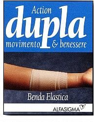 Alfa Wassermann Benda Elastica Dupla Leggera Colore Bianco Misura 7, 5x5cm