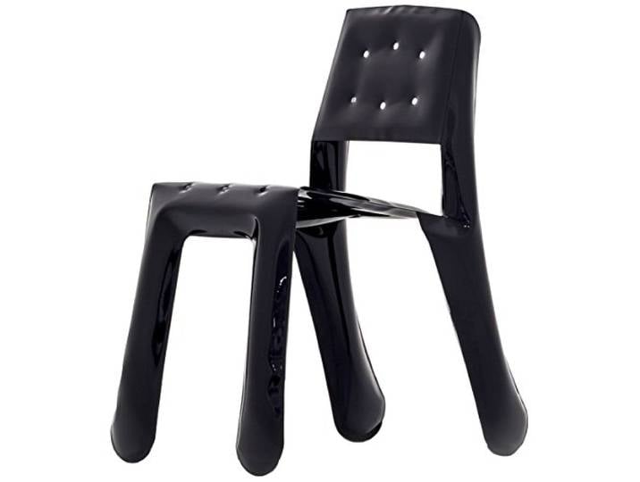 Zieta KC05/9005 Stuhl Chippensteel 0.5 Stahl, schwarz