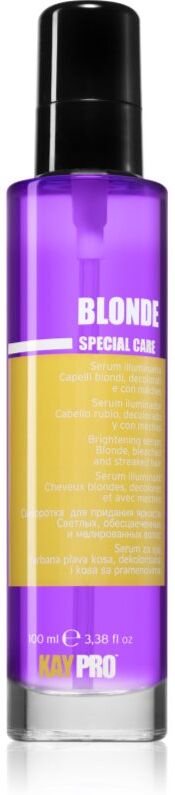 Kaypro Blonde Brightening Serum sérum illuminateur pour cheveux blonds 100 ml